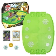 Bakugan Evo Battle Arena, Includes Exclusive Leonidas Bakugan, 2 Cards and BakuCores, Neon Game Board for Bakugan Collectibles, Ages 6 and Up