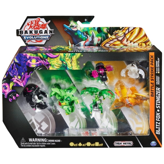 Bakugan Evolutions Blitz Fox and Stingzer Battle Strike Pack
