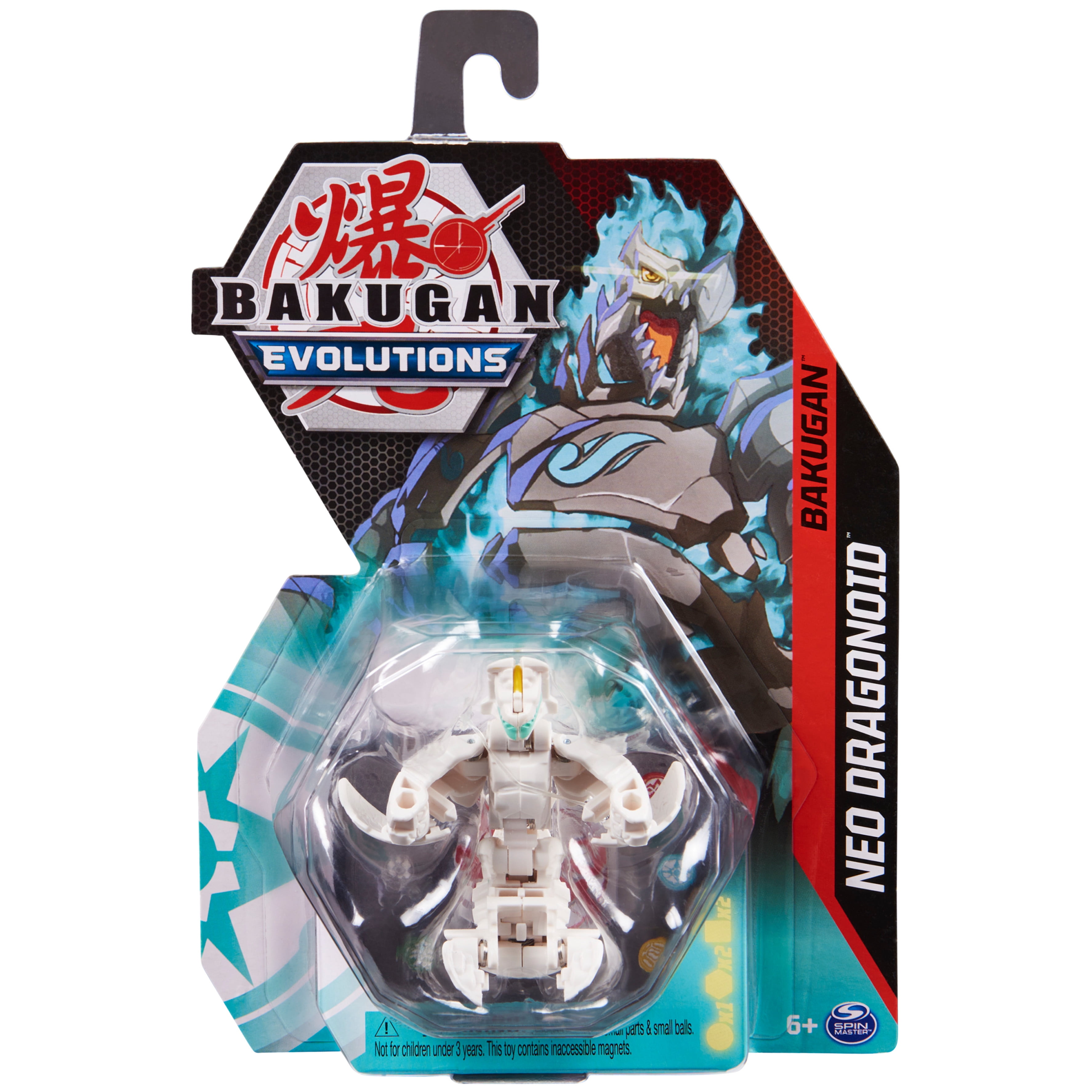 Bakugan Evolutions Neo Dragonoid Bakugan and Trading Card