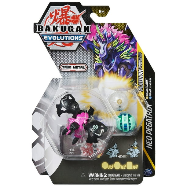 Bakugan Evolutions Neo Pegatrix with Nano Blade & Siphon Pack