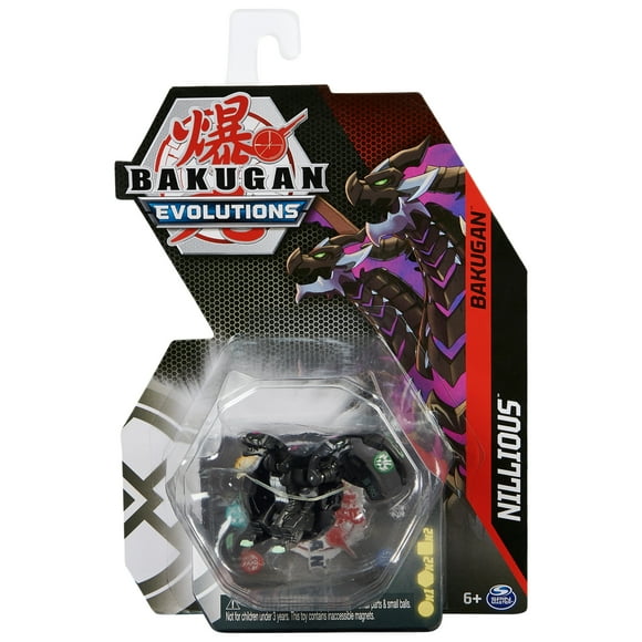 Bakugan Evolutions, Nilious Bakugan and Trading Card