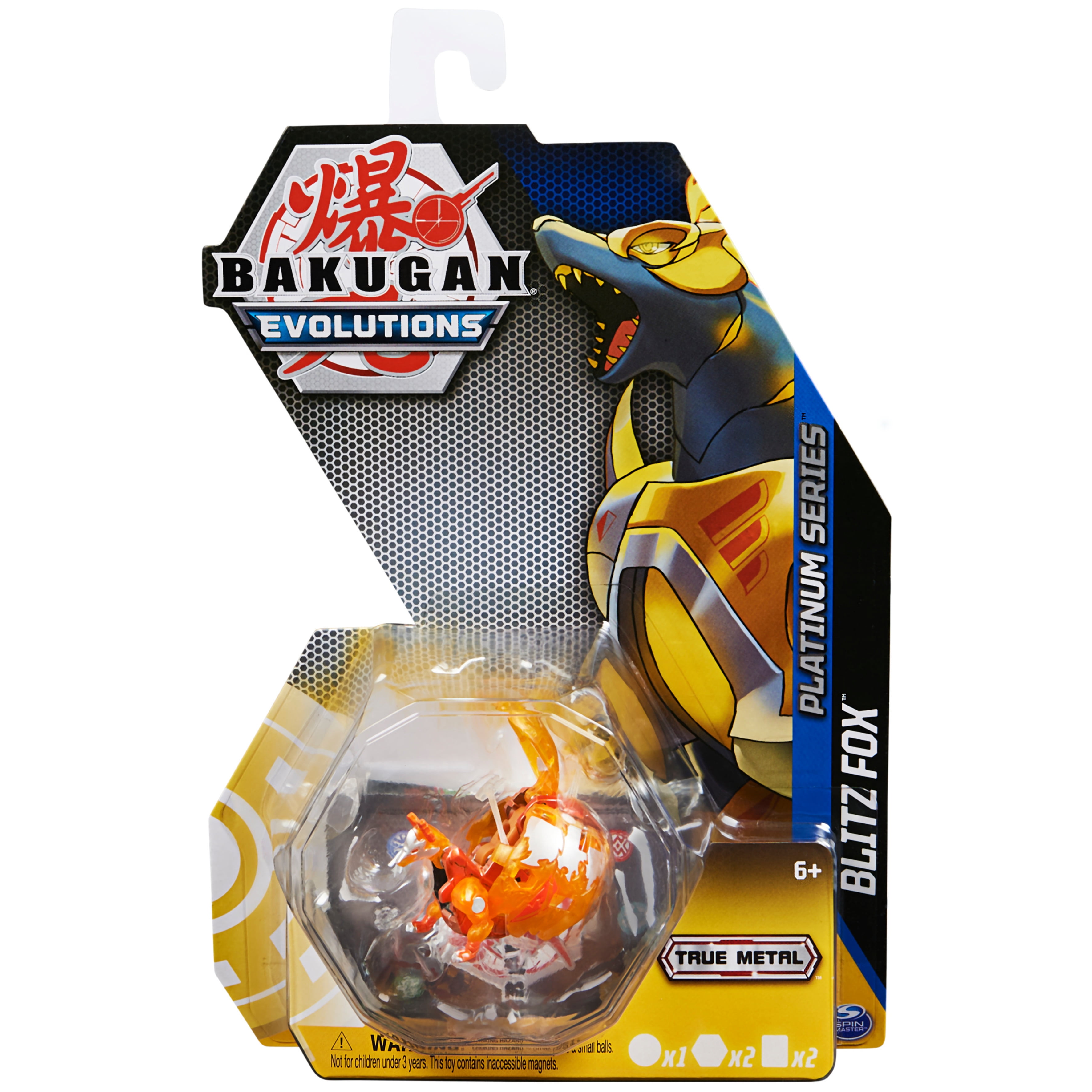 BAKUGAN Legends, Platinum Series True Metal, 2 BakuCores, Gate and  Character Card, Kids' Toys for Boys, Ages 6 and Up Styles May Vary