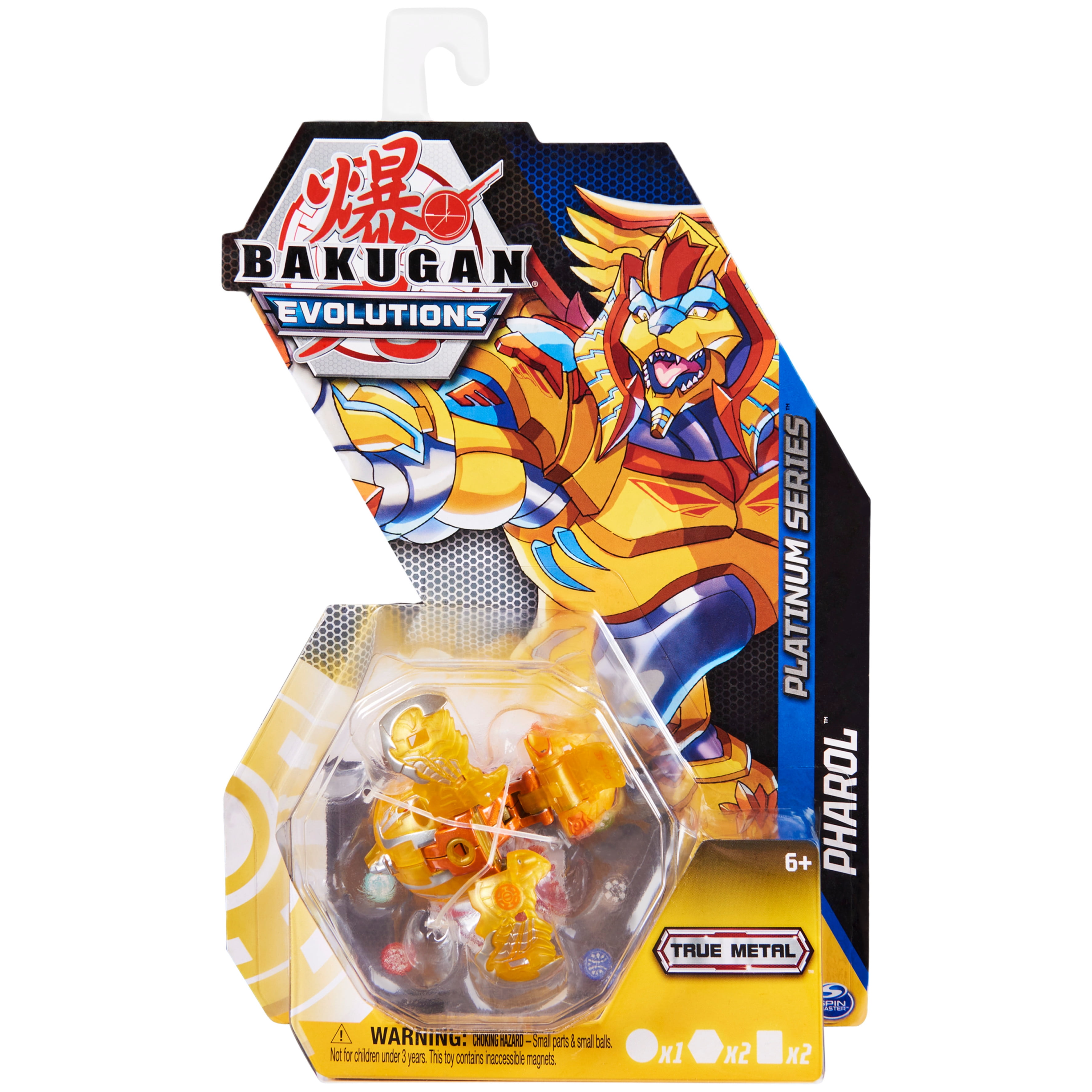 Bakugan Evolutions Platinum Series Gold Dragonoid Figure True