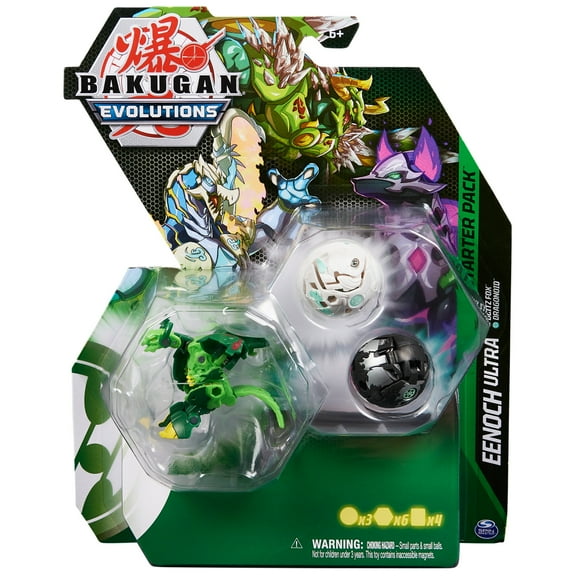 Bakugan Evolutions Starter Pack 3-Pack, Eenoch Ultra