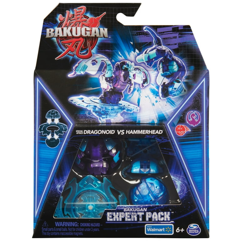 Bakugan Expert 2-Pack Action Figures Toys, Dragonoid and