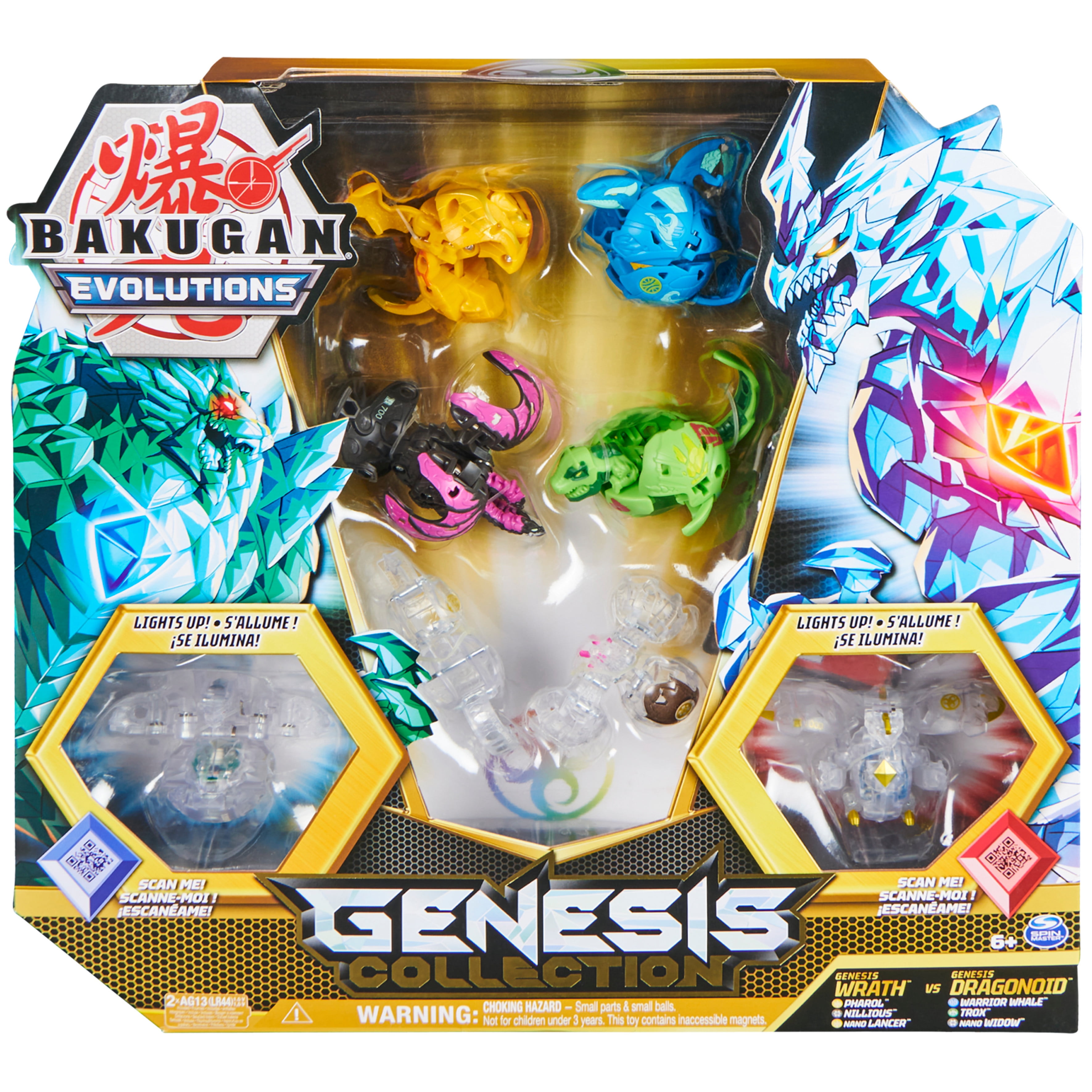 frimærke beskydning kapillærer Bakugan Genesis Collection Pack - Walmart.com