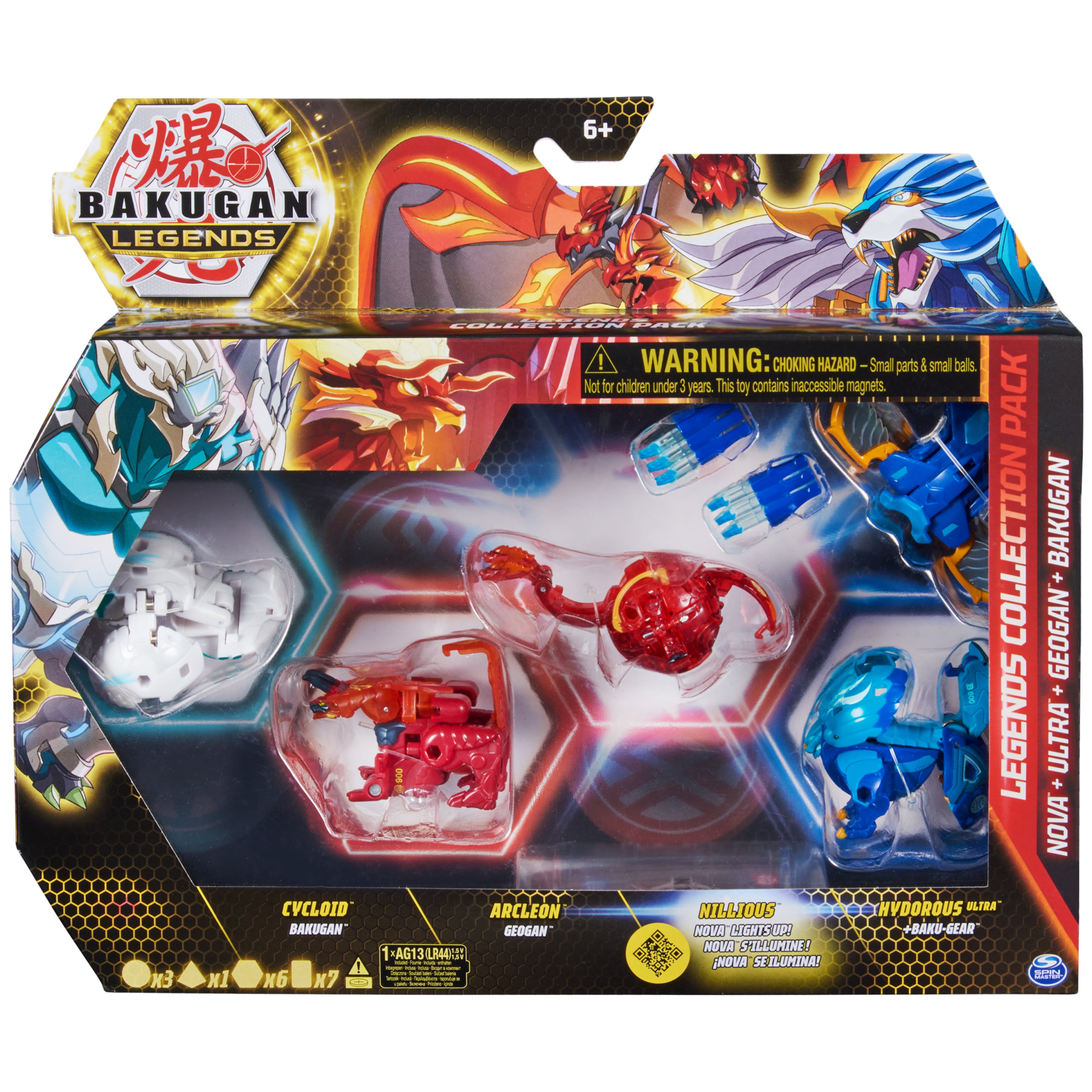 DIAMOND NILLIOUS figure BAKUGAN clear CHASE 2023 Generation GEN 3 SINGLE  PACK