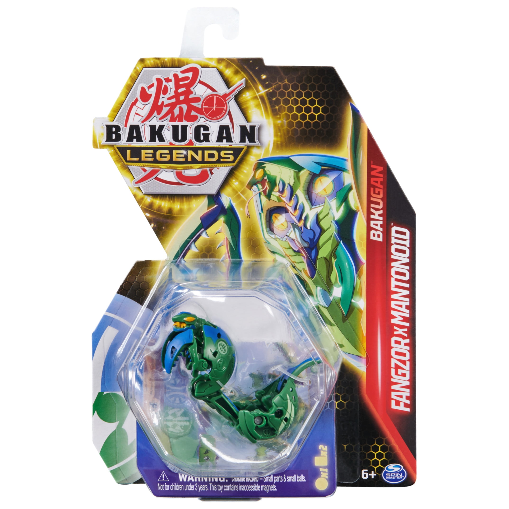 あんぶ〜さん限定　BAKUGANゴウデッキ Bakugan Legends Battle Collection Pack, Fangzor X Mantonoid, 2
