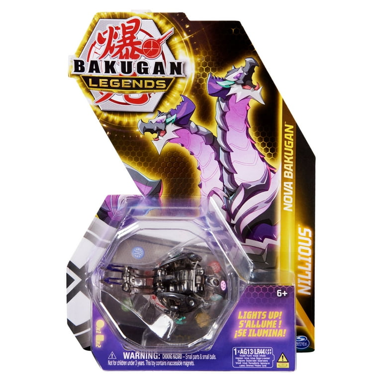 Bakugan LEGENDS 2023 Nova Dragonoid v Nillious Review Light-Up