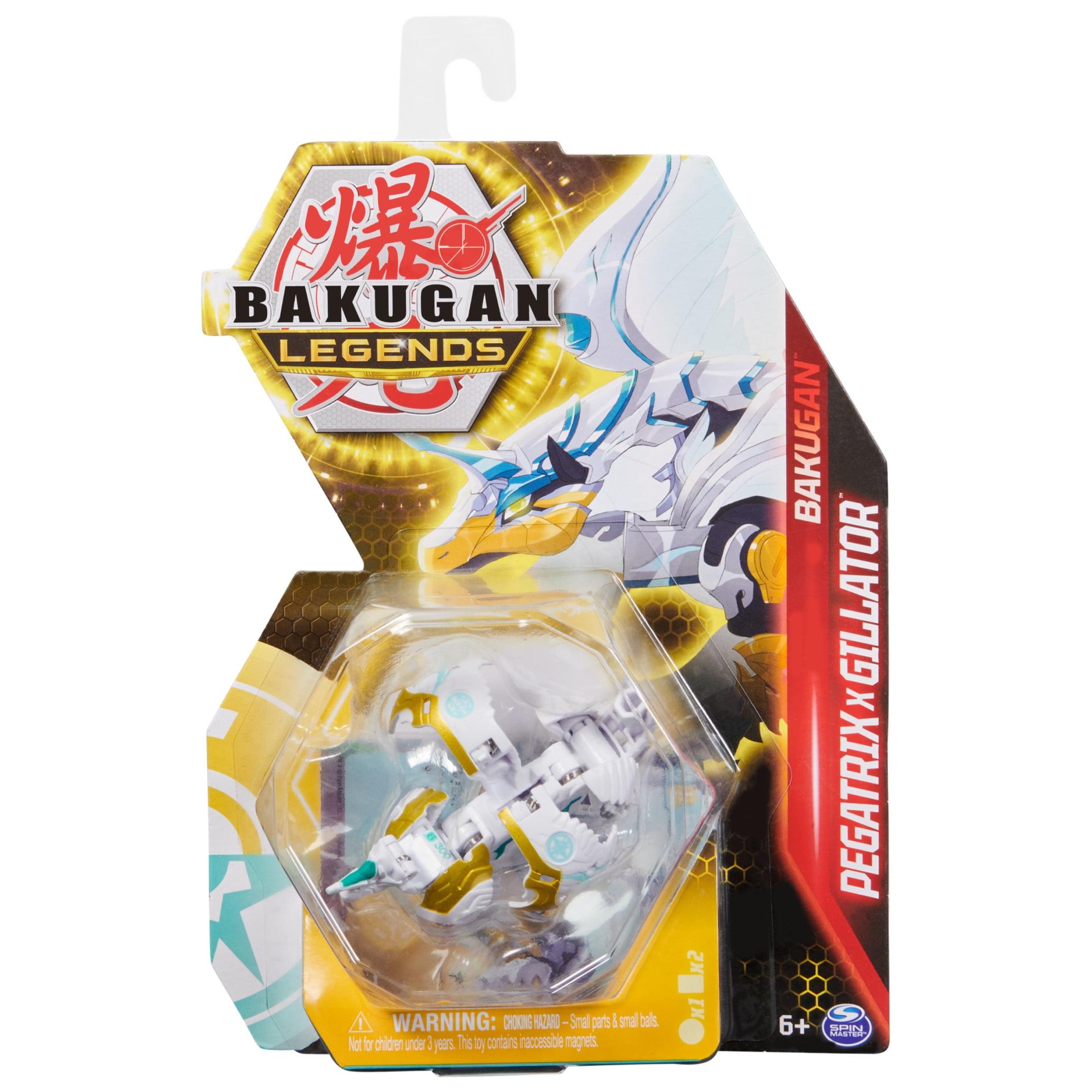 Bakugan Legends, Pegatrix X Gillator, 2-inch-Tall Collectible