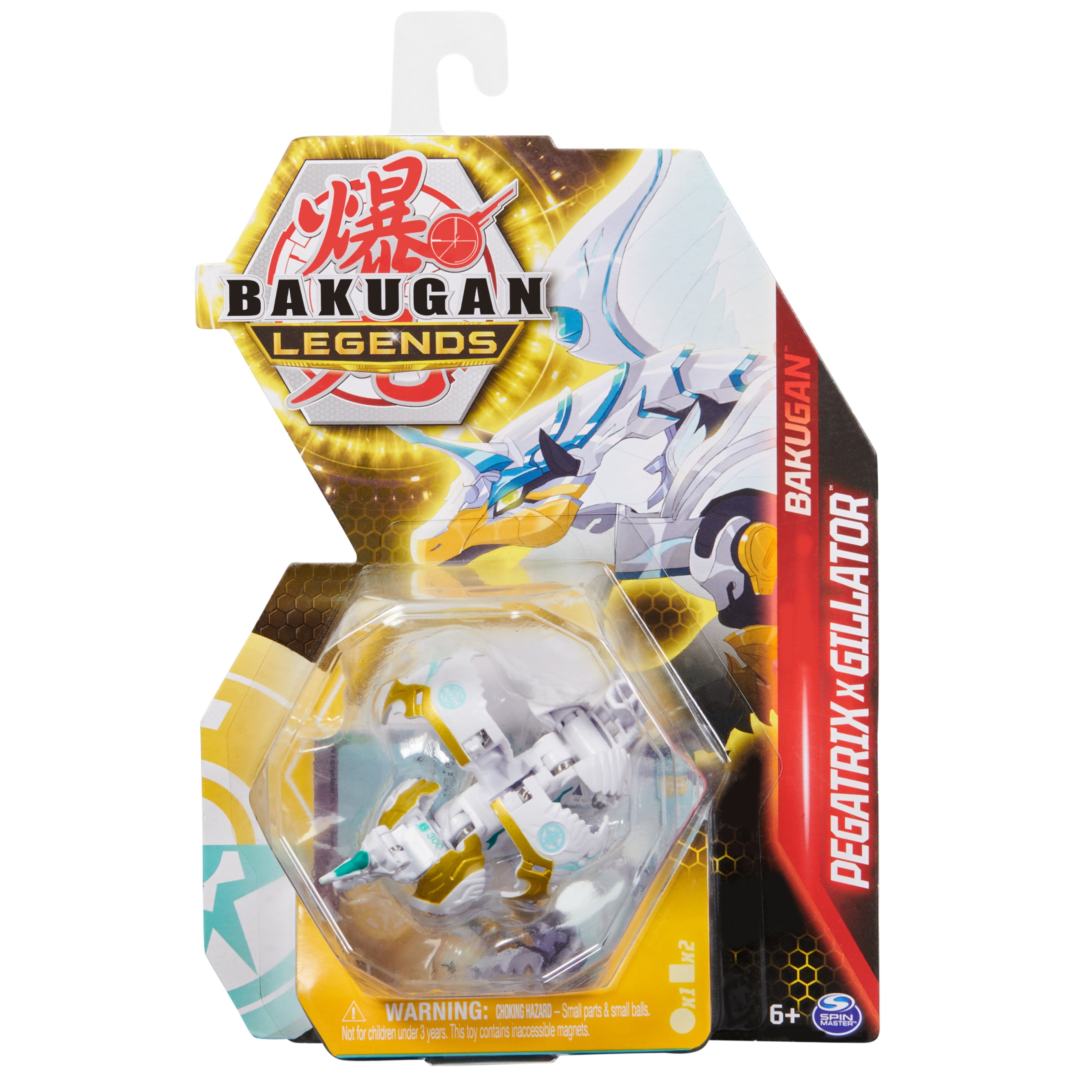 Bakugan, Dragonoid, 2-inch Tall Collectible Transforming Creature, for Ages  6 and Up