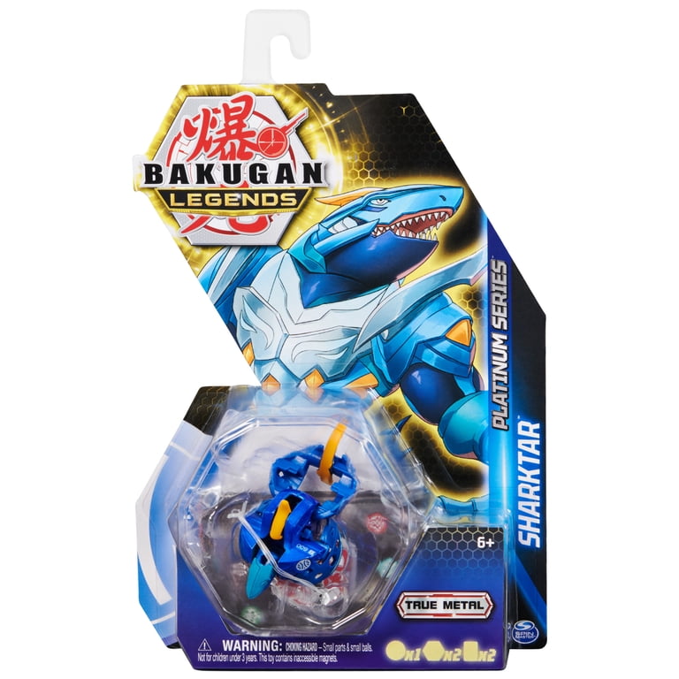 Bakugan Legends, Platinum Sharktar with Trading Card - Walmart.com
