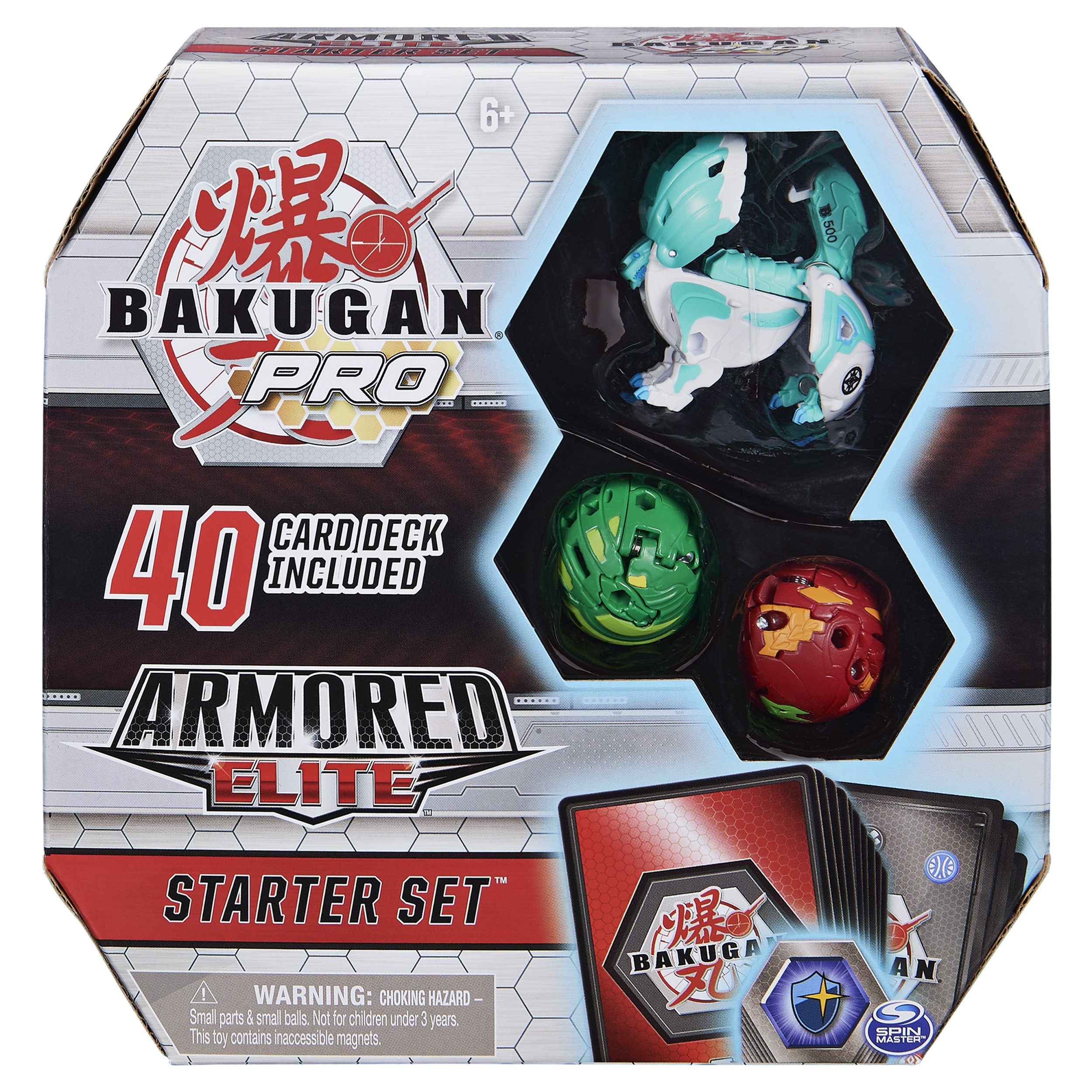 Bakugan Pro, Armored Elite Starter Set with Hydorous Ultra, 2 Bakugan and Collectible Trading Cards - image 1 of 5
