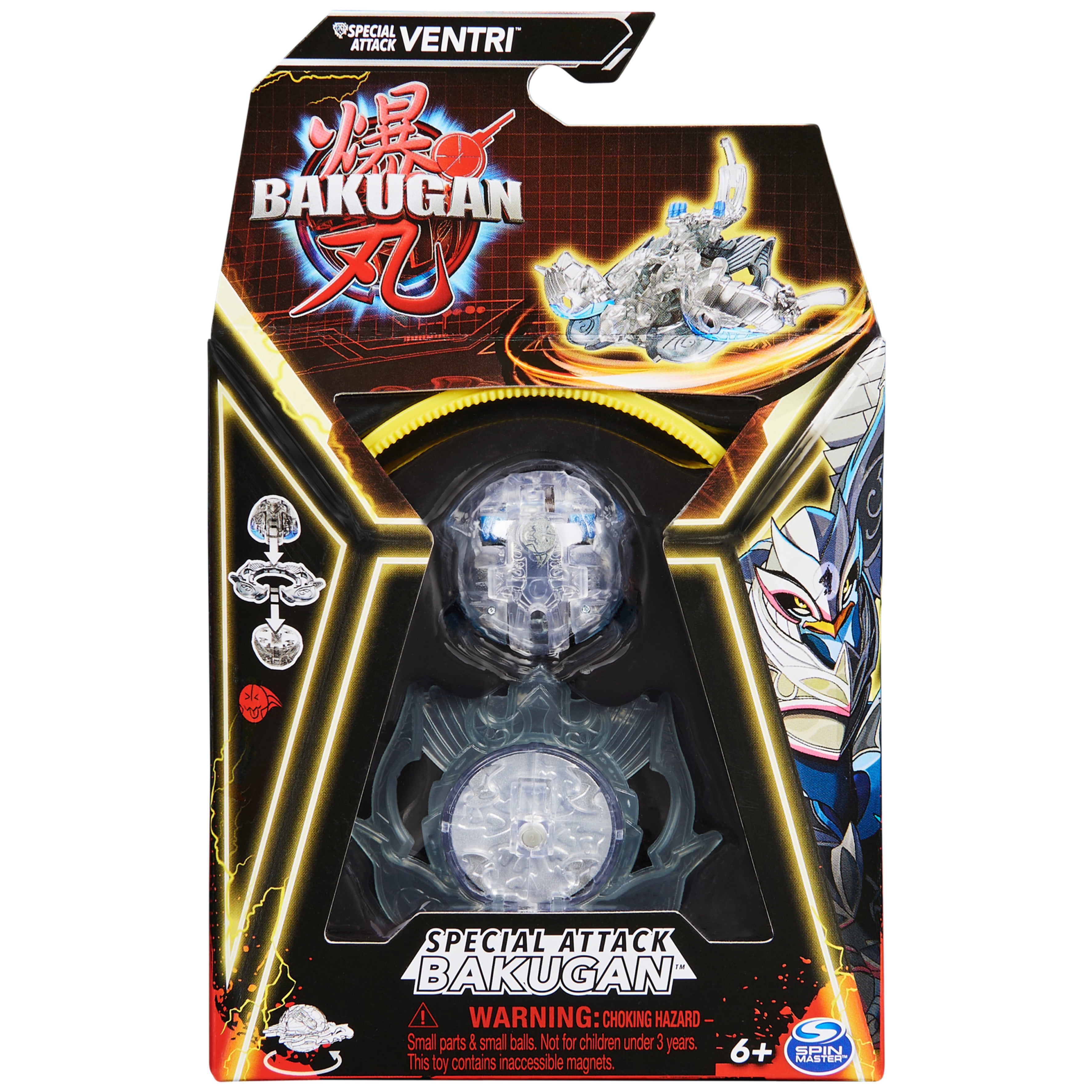 Bakugan Gen 3 Master Rules Gameplay: White Ventri VS Red Dragonoid