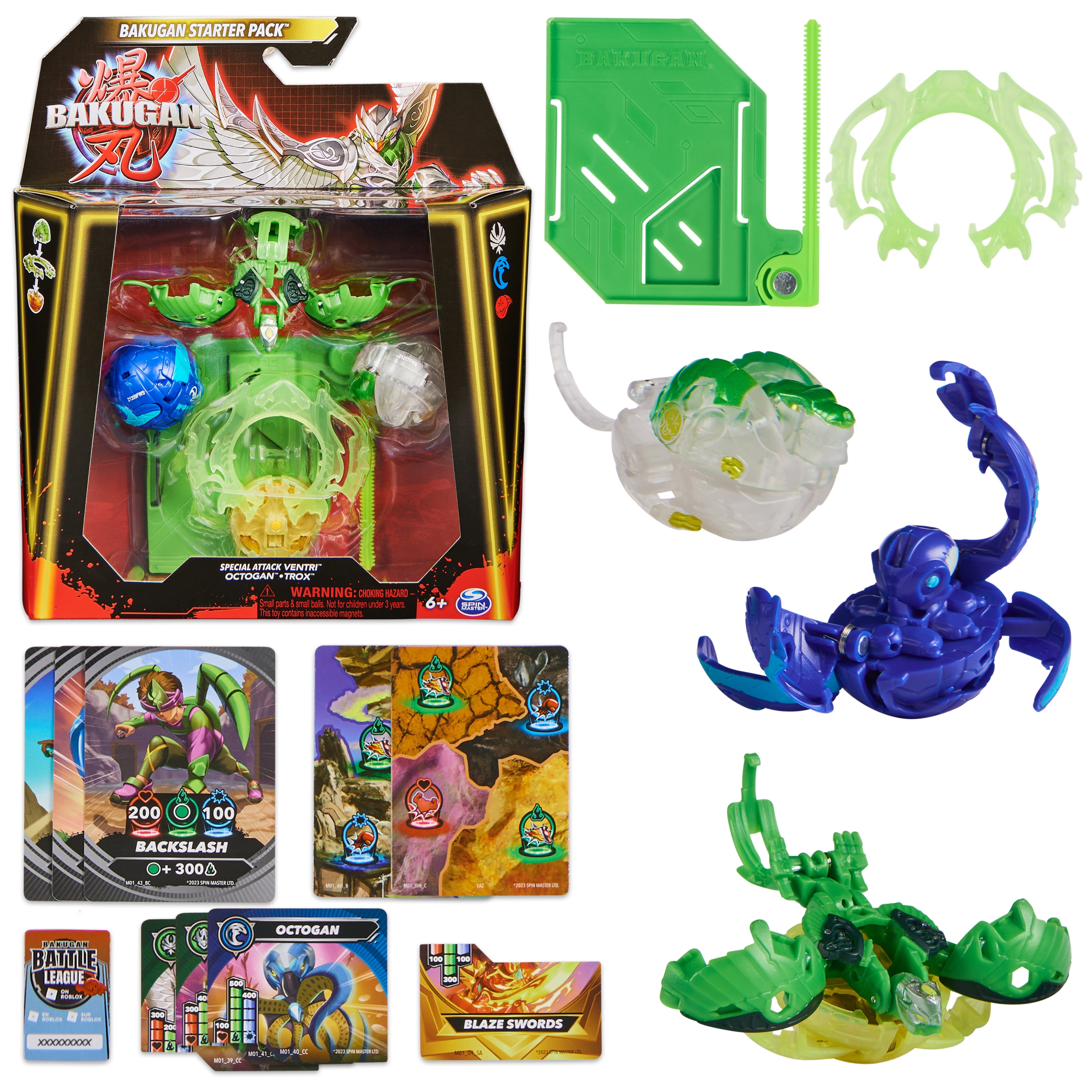 Bakugan 2023 Special Attack Single Figure Dragonoid Includes