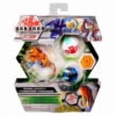 Bakugan Starter Pack 3-Pack, Fused Pharol x Gillator Ultra, Armored Alliance Collectible Action Figures
