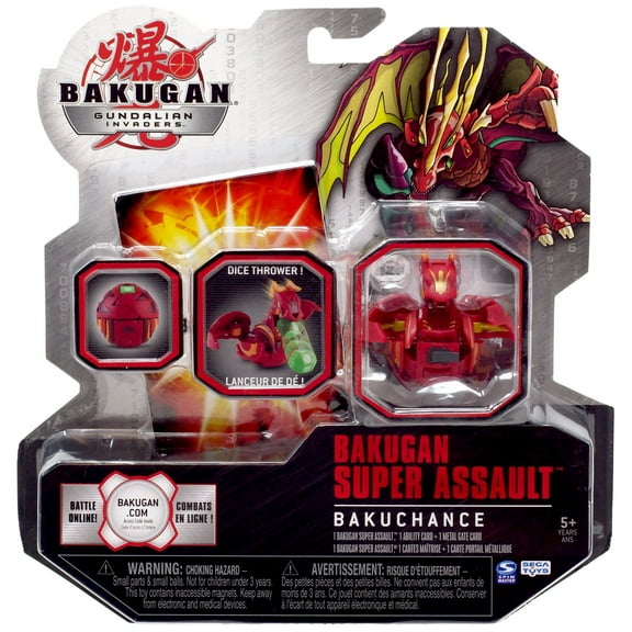 Bakugan Super Assault Bakuchance (Red)