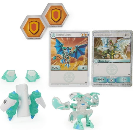 Bakugan Ultra, Batrix with Transforming Baku-Gear, Armored Alliance 3-inch Tall Collectible Action Figure