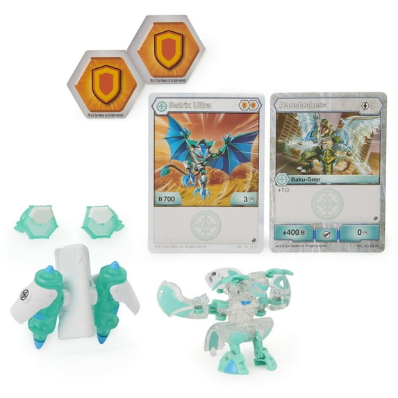 Bakugan Ultra, Batrix with Transforming Baku-Gear, Armored Alliance 3-inch Tall Collectible Action Figure