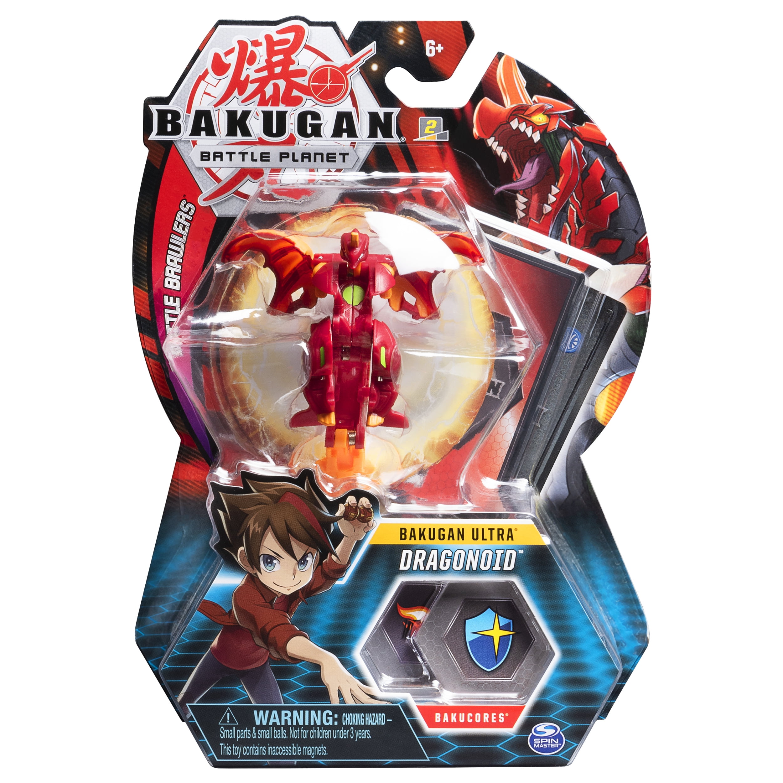 Bakugan Ultra, Dragonoid, 3-inch Collectible Action Figure and Trading  Card, for Ages 6 and Up 