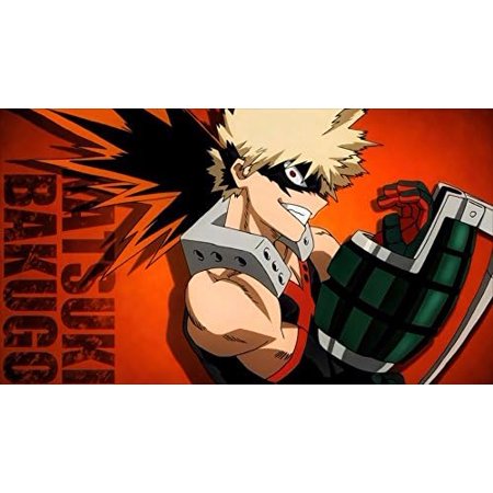 Bakugou Katsuki - My Hero Academia Anime Manga Poster Unframed Size 24''x36'' GooGate