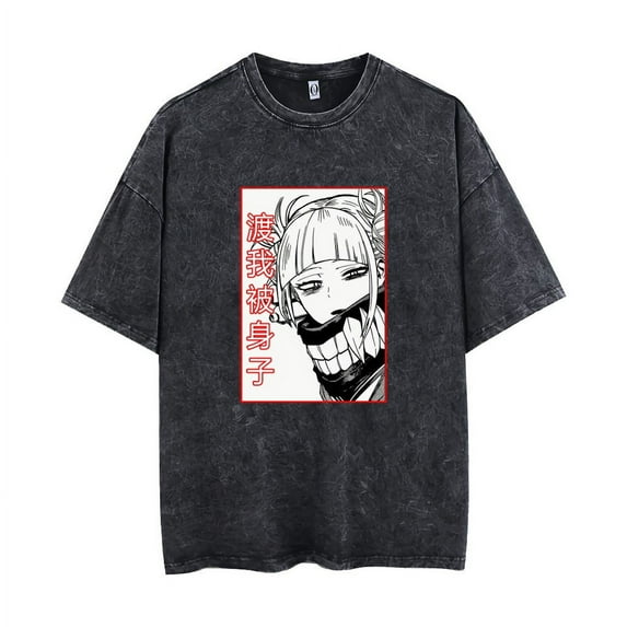 Bakugou Katsuki  T-shirt Cross my body / Himiko Toga T-shirt Summer vintage clothes