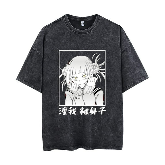 Bakugou Katsuki T-shirt Todoroki ShotoT-shirt Retro summer sweatshirts for men and women