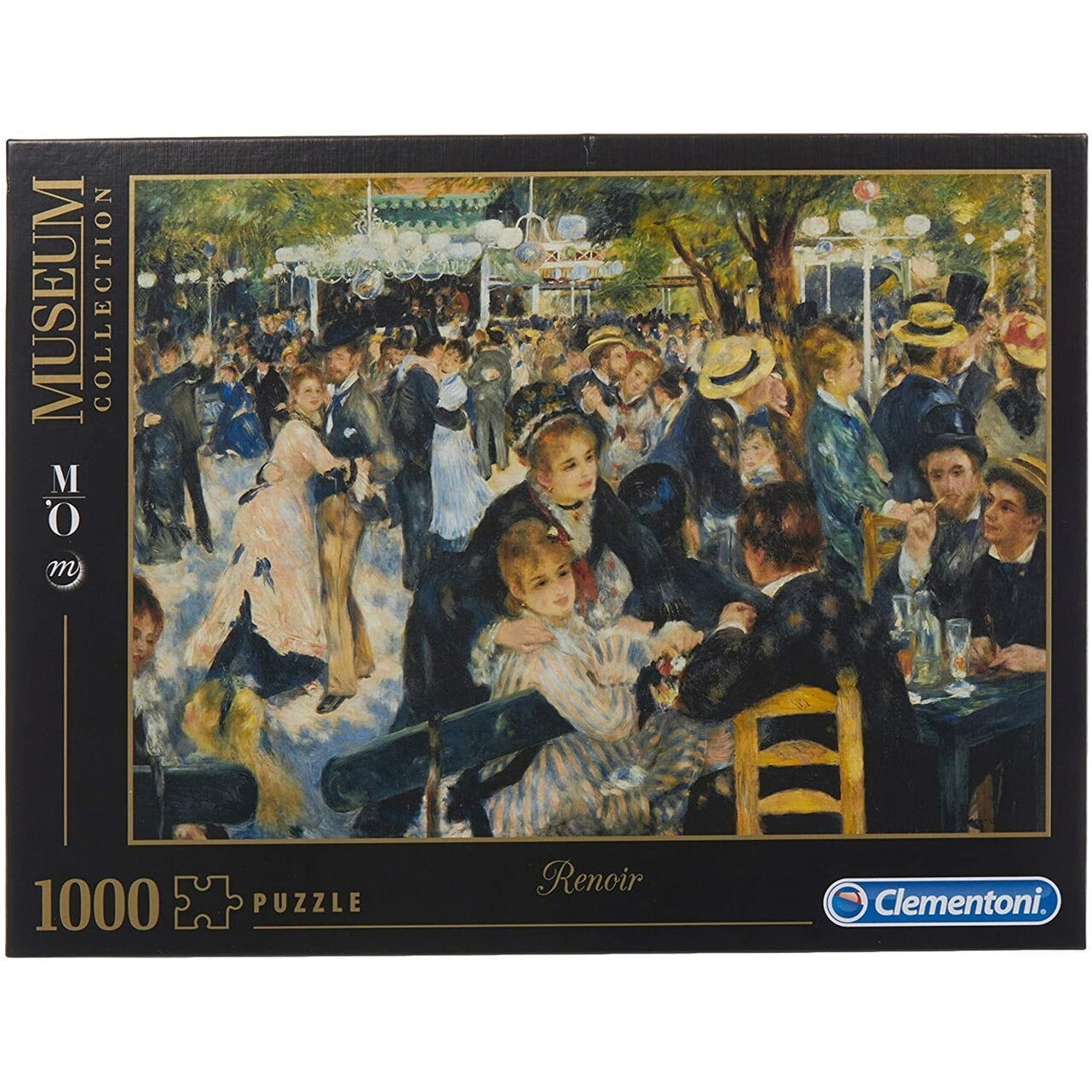Renoir Le Moulin de la Galette 1000 pcs. - Jigsaw Puzzle by Clementoni (31412)