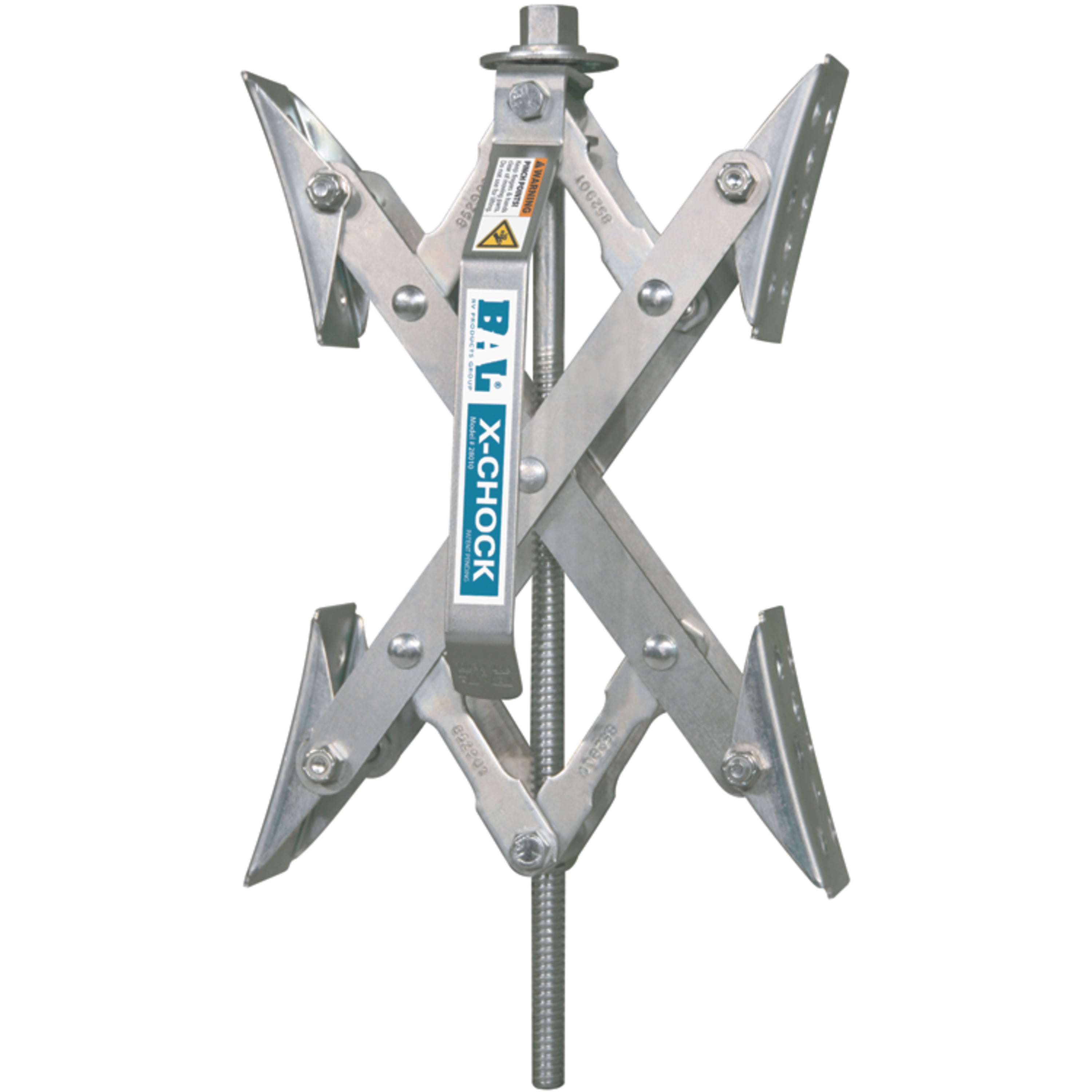 Bal Products 28010 X-Chock Tire Locking Chock for RV Trailers