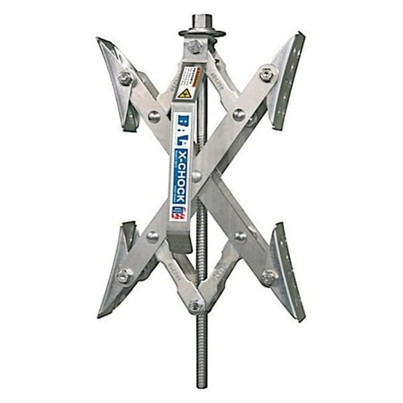 Bal RV Products Single X & Tire Locking Chock with Handle