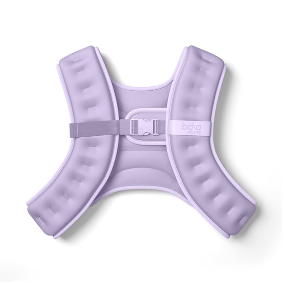 Bala Moves 12lb Weighted Vest for Walking, Lilac