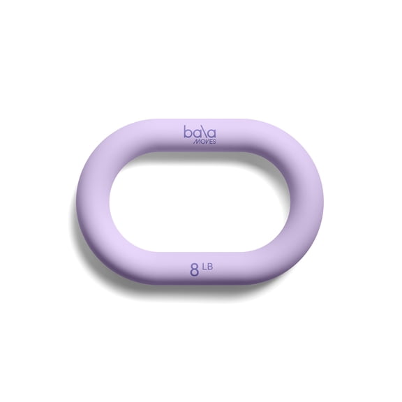 Bala Moves 8lb Loop Weight, Weighted Fitness Ring, Lilac