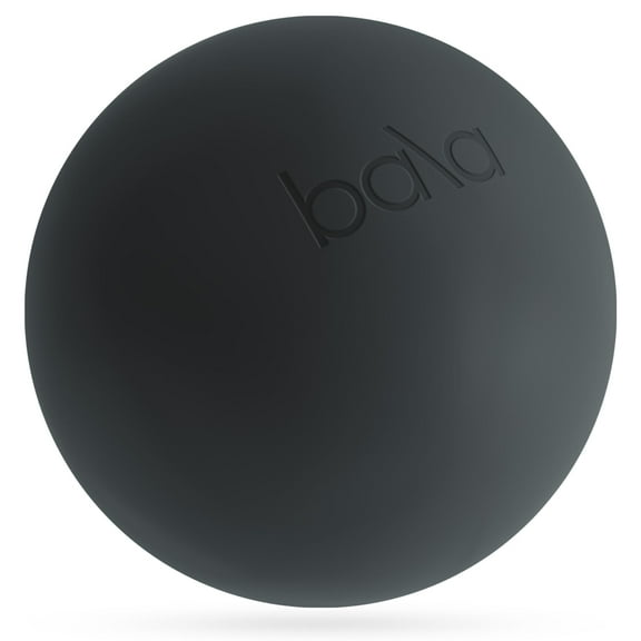 Bala Non-Weighted Exercise Ball (Charcoal) - 8" Yoga Ball for Barre, Stretching, & Strength Training