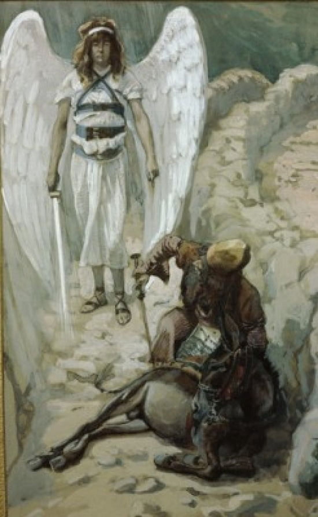 Balaam and the Ass James J Tissot (1836-1902French) Jewish Museum New York Canvas Art - James Tissot (24 x 36)