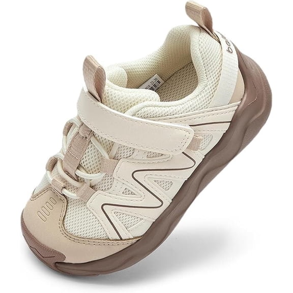 Balabala Boys Sneakers Girls Walking Shoes Breathable Mesh Toddler Sneakers Kids Running Shoes Non-Slip Tennis Shoe