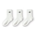 thumbnail image 1 of Balabala Girls Ruffle Crew Socks, 3-Pack Mixed Fabric Socks, Seamless Cute Kids Socks for Everyday Wear (3–11 Years), 1 of 6