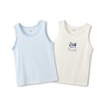 thumbnail image 1 of Balabala Kids Cotton Tank Tops 2-Pack, Sleeveless Basic Undershirts for Boys and Girls, 1 of 7