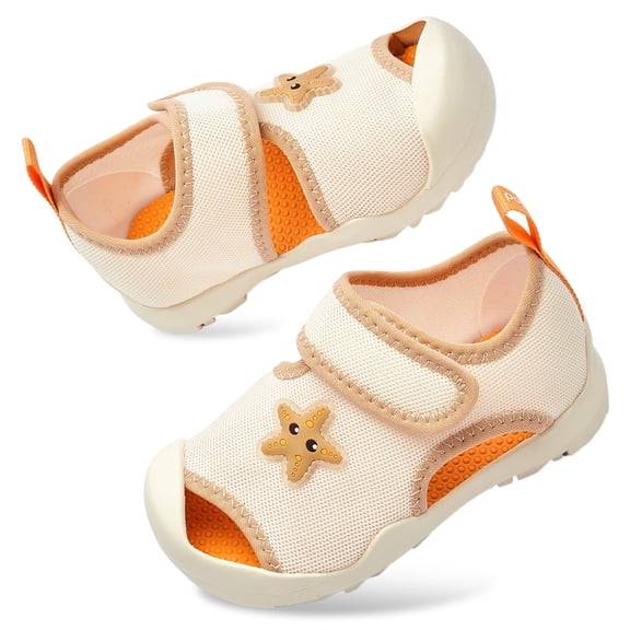 Balabala Sandals Toddler Boys Girls Walking Shoes Breathable Quick Dry Barefoot Shoes Non Slip Kids Sandals for Hiking Casual