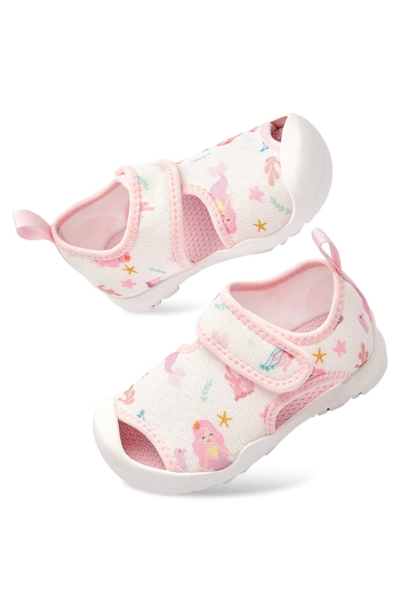 Sandals Toddler Boys Girls Walking Shoes Breathable Quick Dry Barefoot Shoes Non Slip Kids Sandals for Hiking Casual