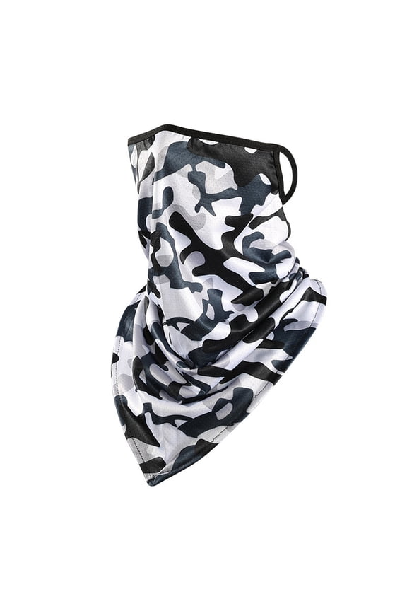 Balaclava Camouflage Motorcycle Face Ice Silk Mask Summer Anti-UV Running Riding Face Shield Sports Headwrap Moto Accessories