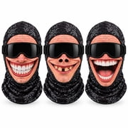 Balaclava Face Mask, 3D Funny Ski Face Mask Lightweight Breathable Full Head Cover Balaclava
