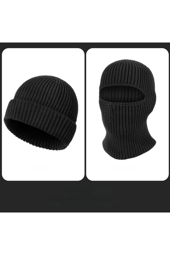 Balaclava Face Mask Beanie Hats Thermal Winter Ski Mask for Cold Weather Men Women  Outdoor Sports 2 in 1