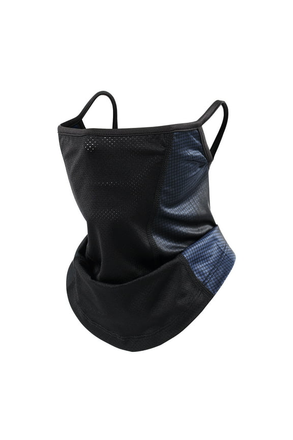Balaclava Face Mask Cooling Neck Gaiter with Ear Loop Sun Shield Breathable Bandana UV Protection Headband Scarf Reusable Washable