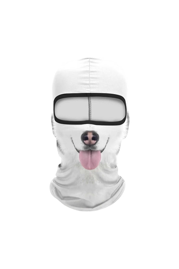 Balaclava Face Mask Men, UV Protector Thermal Breathable Windproof Ski Masks, Winter Face Cover for Features a style incorporating various animals