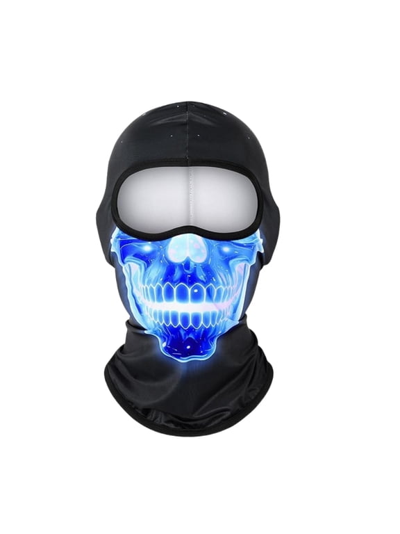 Balaclava Face Mask Men, Women's Full Head Wrap Motorcycle Cooling Neck Gaiter UV Protector for Hiking Cycling