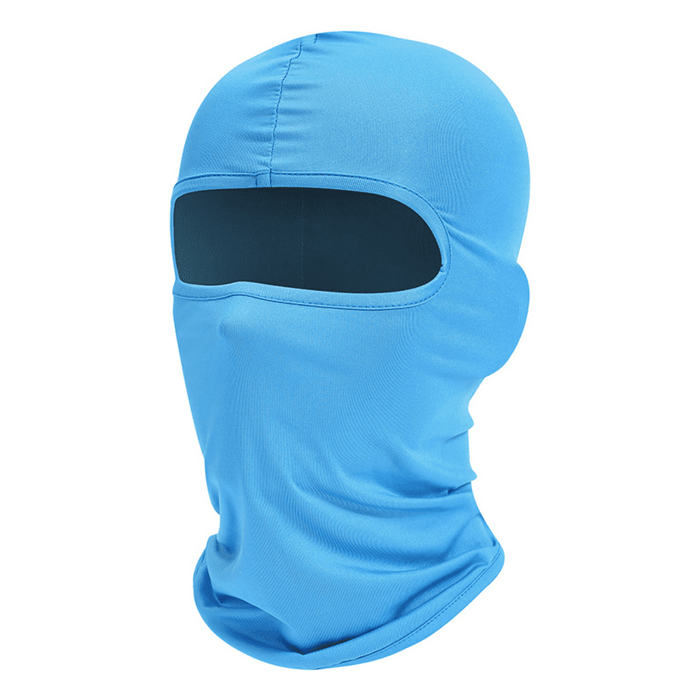 Seematn 4 Pcs Balaclava Sun Men Face Mask UV Protection With Reflective Strip For Construction Work Neck Covers Summer Gray
