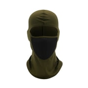 Balaclava Face Mask for Men Women UV Protection Windproof Motorcycle Cover Breathable Ski Masks Neck Gaiter Face Mask Olive Green