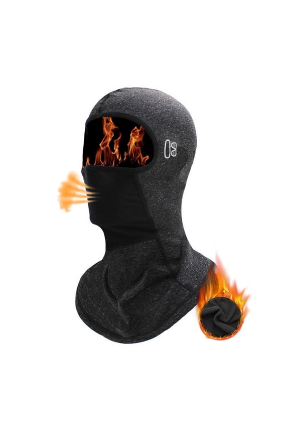 Balaclava Face Ski Mask Scarf Fleece Winter Face Covering Cold Weather Gear 360° Keep Warm for Men/Women Outdoor Sports Motorcycle Snowboard Fishing, Gray