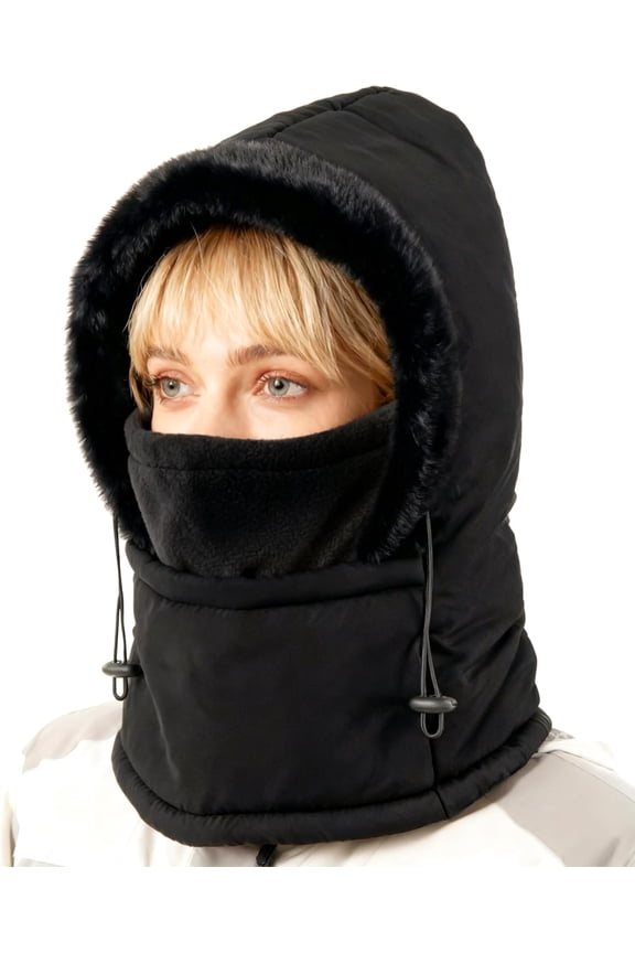 Balaclava Fleece Ski Mask for Men Women with Face Cover, Water Repellent Windproof for Extreme Cold Weather Skiing Motorcycle