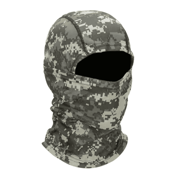 Balaclava Full Face Mask Camo Digital UV Protection Ski Sun Hood Tactical Masks